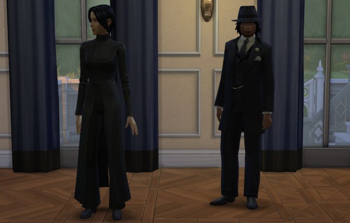 Oracle and Criminal Boss Career Outfits in The Sims 4