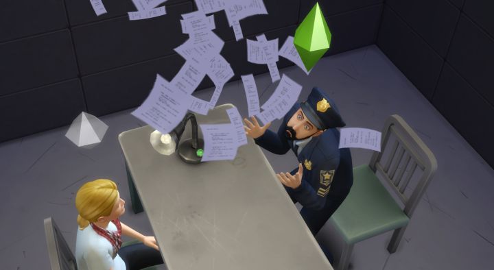 Playing bad cop while interrogating a suspect