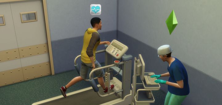 the sims 4 get to work doctor