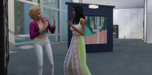 The Social Media career in The Sims 4 City Living