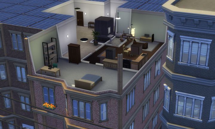 Apartment in The Sims 4 City Living Expansion Pack