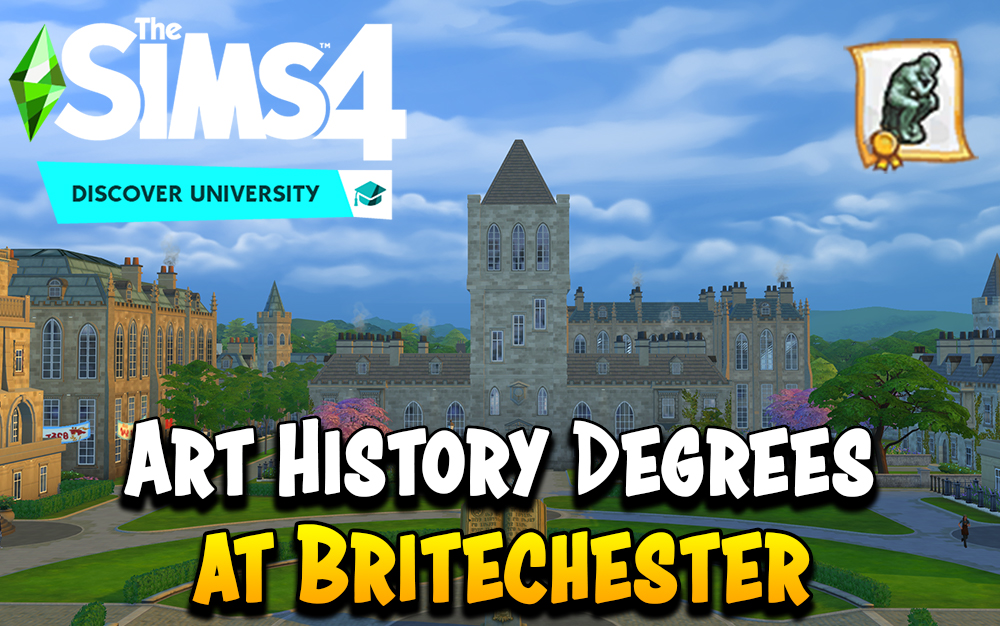 The Sims 4 Art History Degree