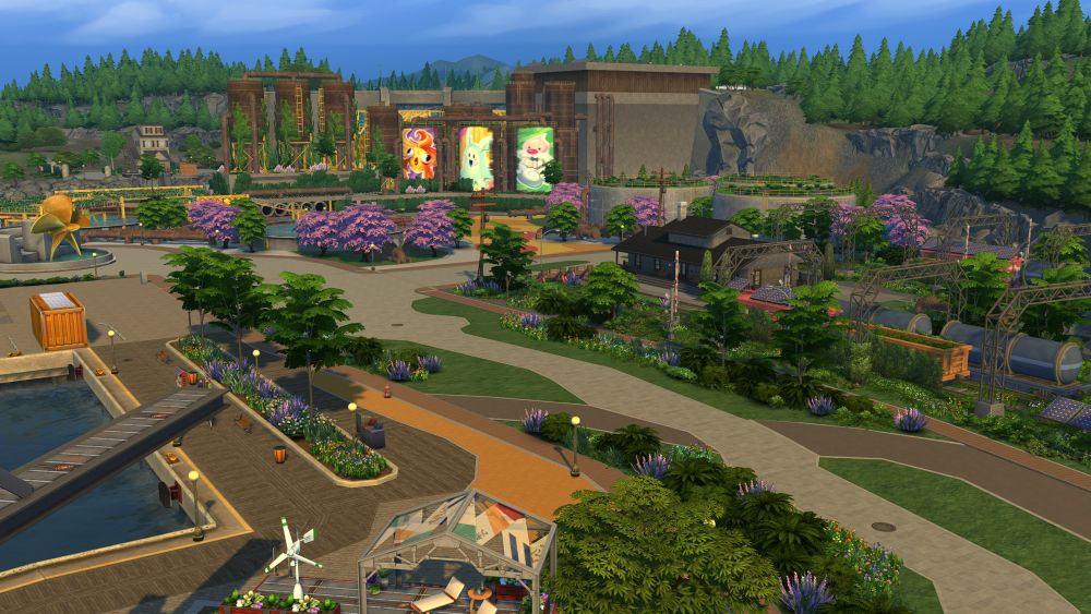 Green Initiatives in Port Promise in  The Sims 4 Eco Lifestyle