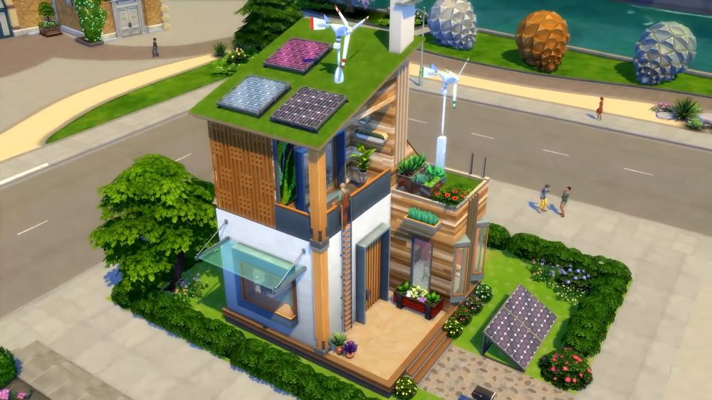 The Sims 4 Eco Lifestyle Expansion Pack (PC/Mac) - Digital Code For Electronic Arts Origin/EA App
