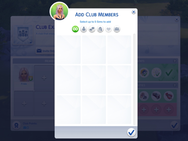No one is eligible to join the club