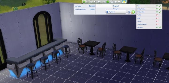 Meeting the requirements by making objects in Sims 4 build mode