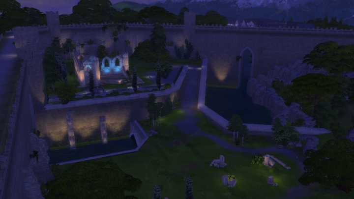 The ancient ruins in Windenburg