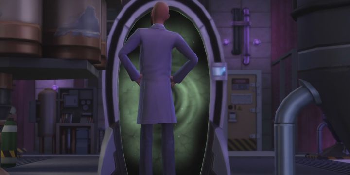 The Sims 4 Get to Work - A Portal to Meet Aliens in the Expansion