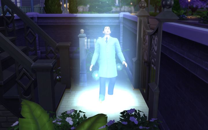 A UFO Abducts a Sim in The Sims 4 Get to Work