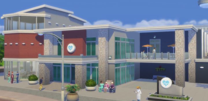 The Sims 4 Get to Work - The Hospital for the Doctor Career
