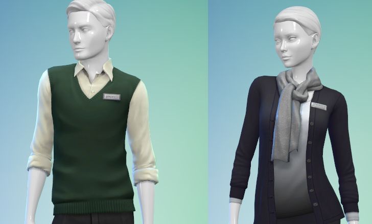 The Sims 4 Get to Work: Snazzy Shirt