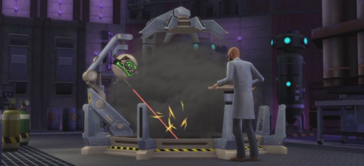 The Sims 4 Get to Work Expansion Pack - The Scientist's Invention Constructor
