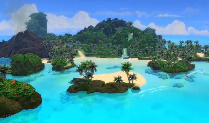 The Sims 4 Island Living's new neighborhood - the world of Sulani