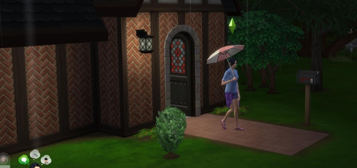 The Sims 4 Seasons umbrella