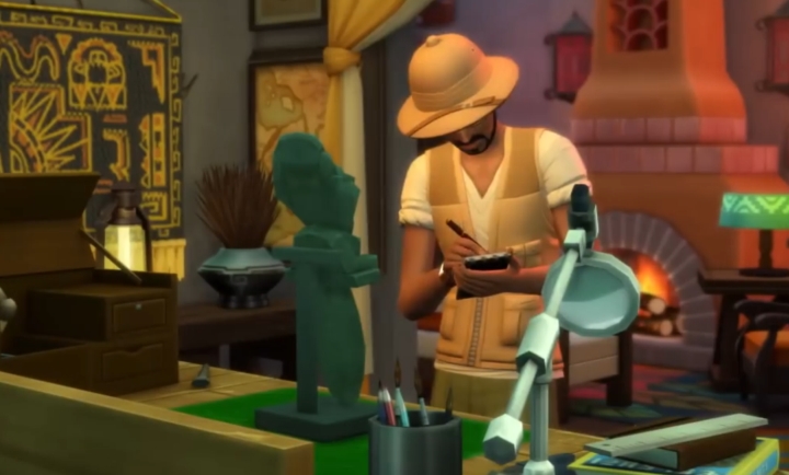 The Sims 4 Jungle Adventure Game Pack: Archaeology Skill