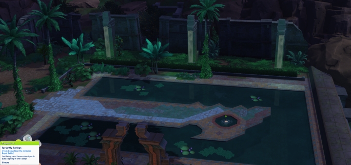 The Sims 4 Jungle Adventure: The Omiscan Royal Baths
