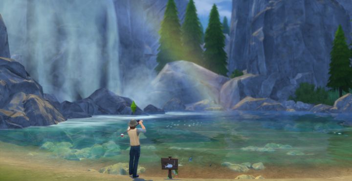 Waterfalls make Great Fishing Spots