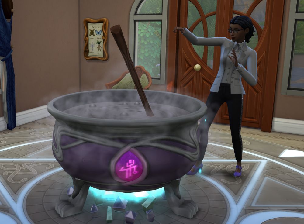 Experiment on the Cauldron to unlock new potion recipes.. you'll also get a free sample.