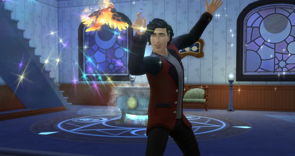 Practicing Magic in The Sims 4 Realm of Magic