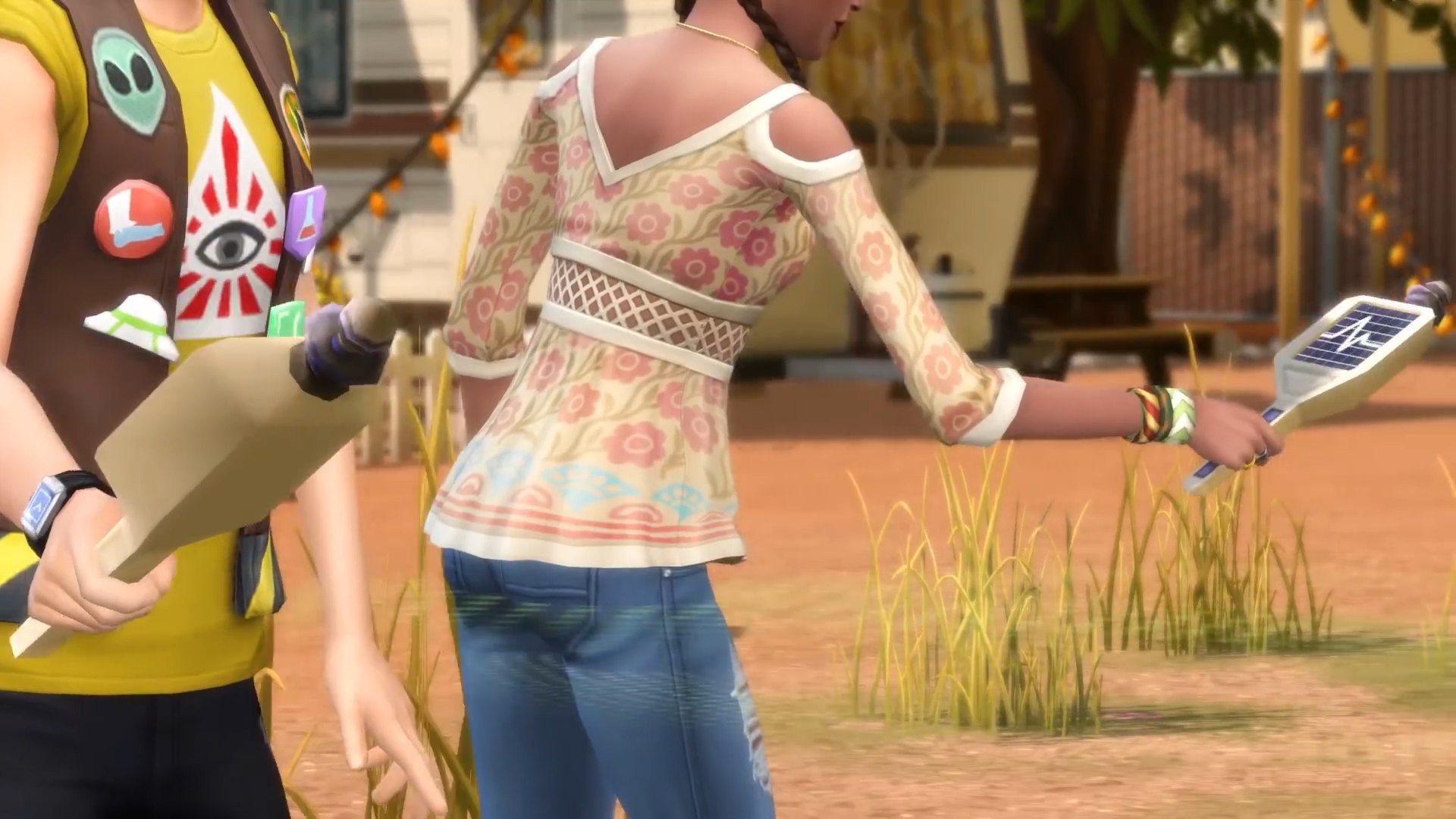 The Sims 4 Strangerville - Sims can use geiger counters of some sort to investigate Strangerville's big mystery