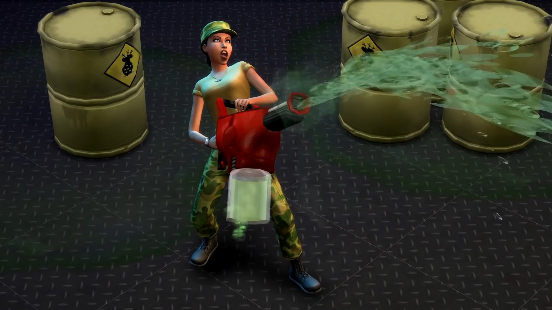 The Sims 4 Strangerville - Military equipment