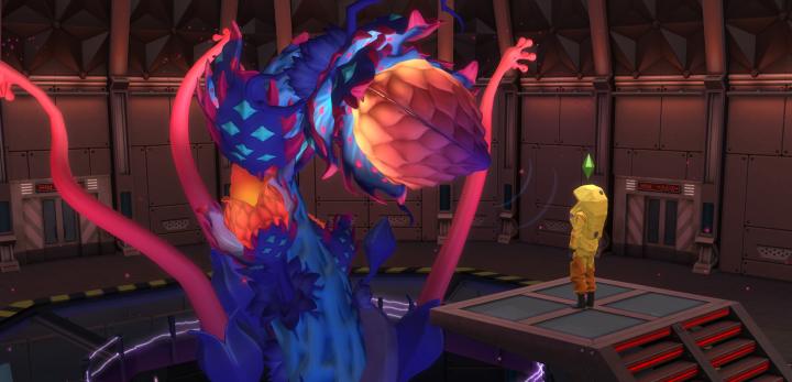 Communicating with the Mother Plant in The Sims 4 StrangerVille