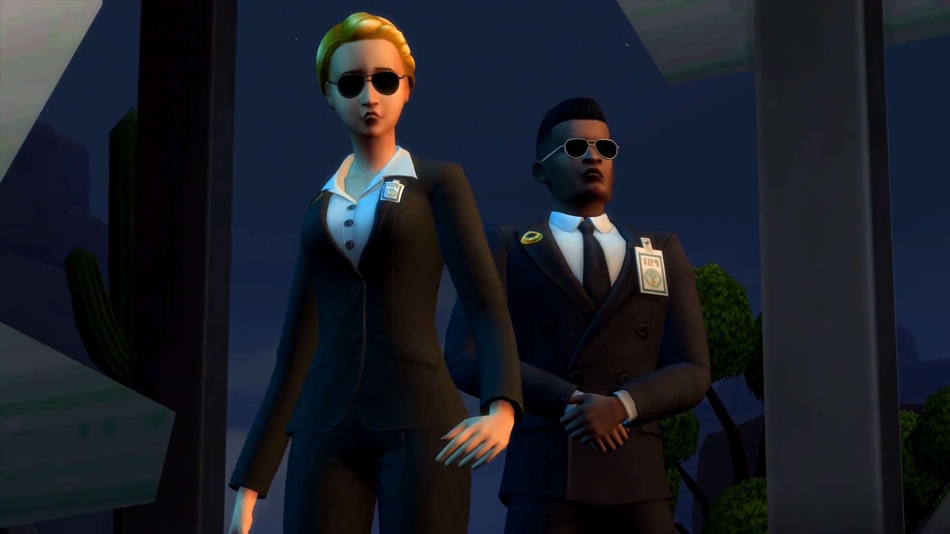 The Sims 4 Strangerville - Government spooks - cia, nsa