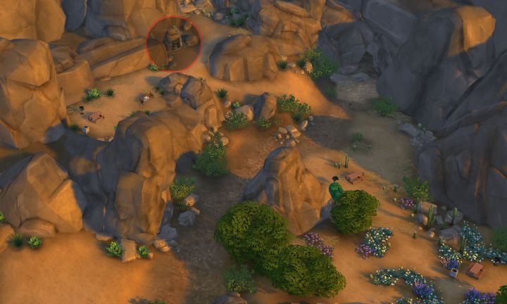 Forgotten Grotto Location in The Sims 4