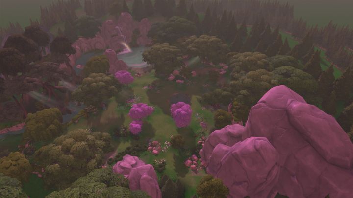Sylvan Glade is a Hidden Area in The Sims 4