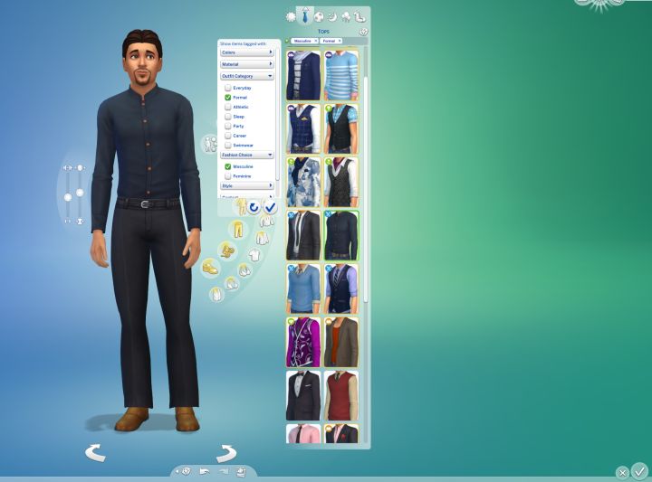 How to change clothes in The Sims 4