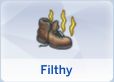 The Sims 4 Filthy Lot Trait