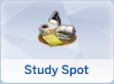 The Sims 4 Study Spot Lot Trait from Discover University