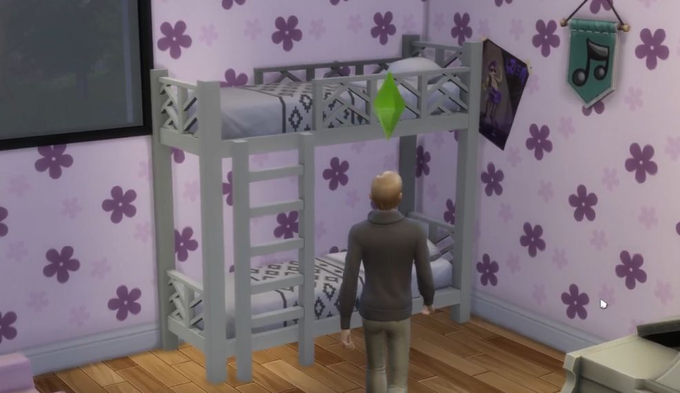 The Sims 4 Bunk Beds Mod