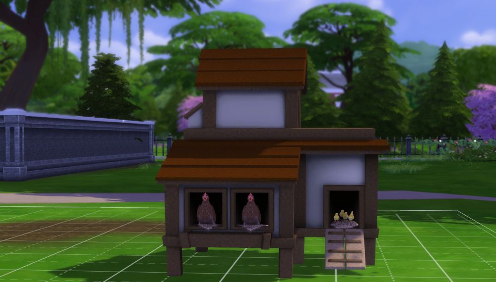 The Sims 4 Chicken Coop Mod