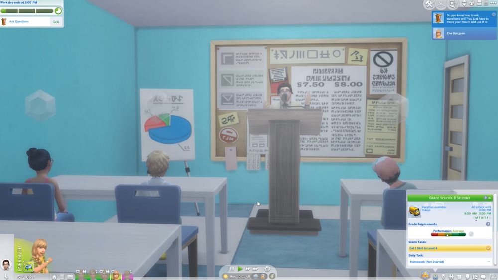 The Sims 4 Go to School Mod