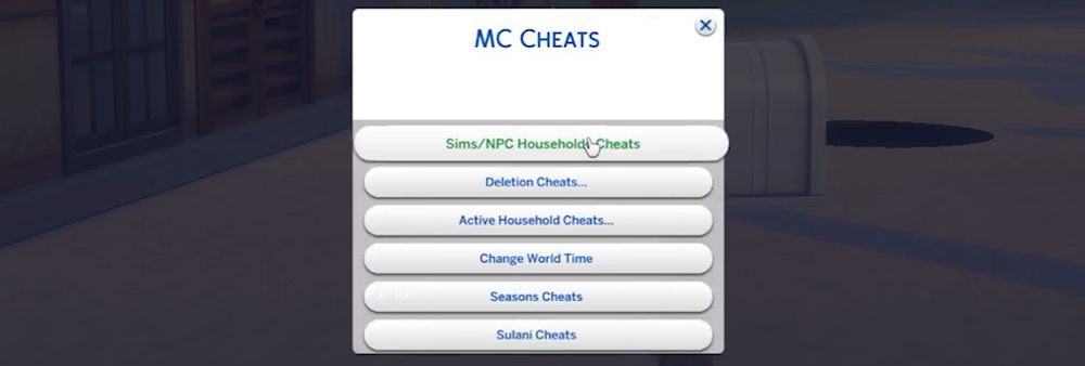 Sims 4: Enable Advanced Debug/Cheat Interactions Mod