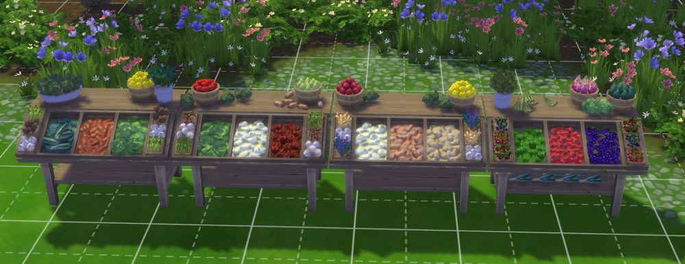 The Sims 4 Produce Stand Mod