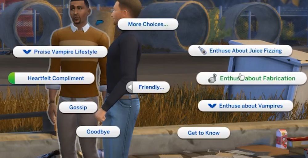 Fabrication in The Sims 4 Eco Lifestyle
