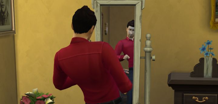Learn Charisma in the Mirror - The Sims 4
