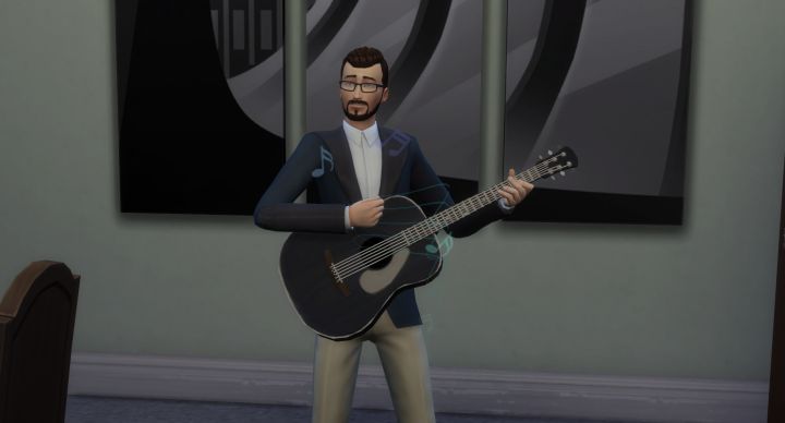 The Sims 4 City Living Singing: 