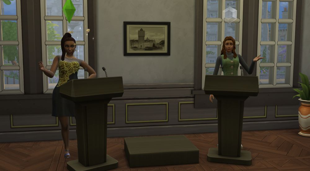 The Research and Debate Skill in The Sims 4 Discover University