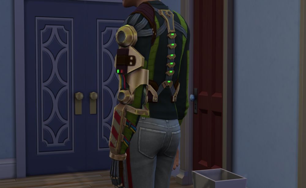 The Robotic Arm Cybernetic Enhancement in The Sims 4