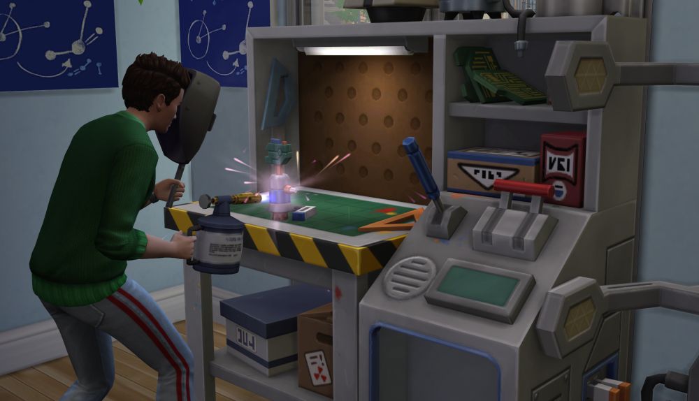 The Robotics Skill in The Sims 4 Discover University