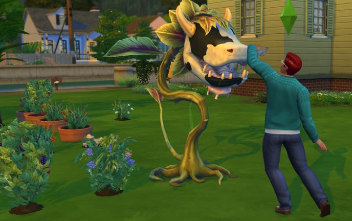 The Sims 4 Cow Plant