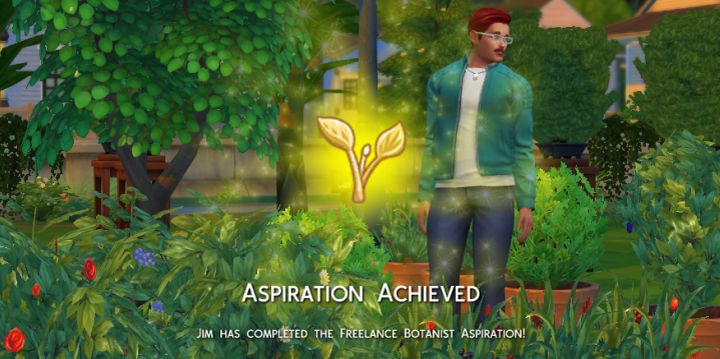The Sims 4 Freelance Botanist