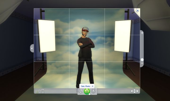 Sims 4 Photography in Get to Work