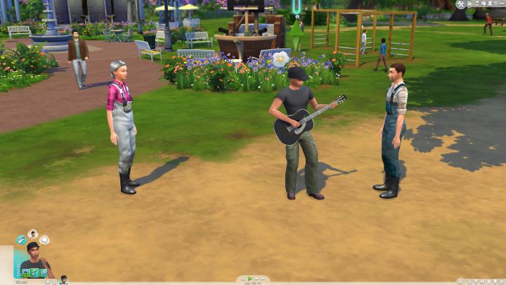 The Sims Guitar Skill