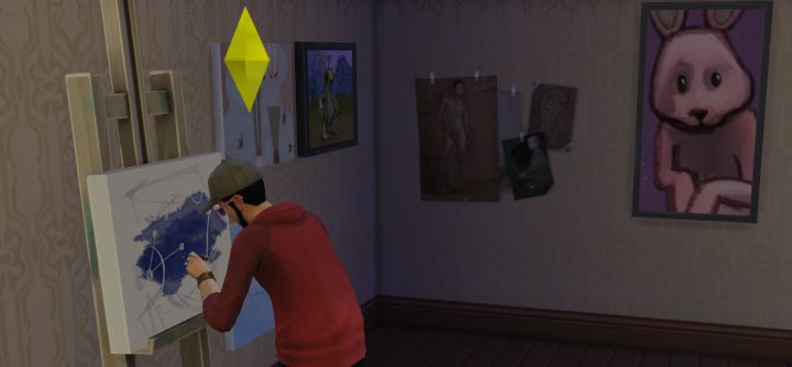 The Sims 4 Painting