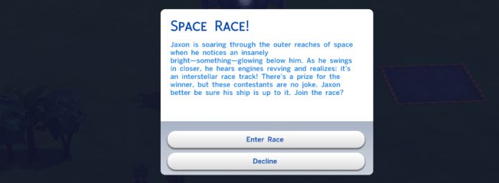The Sims 4 Rocket Science - Missions are like choose your own adventure texts