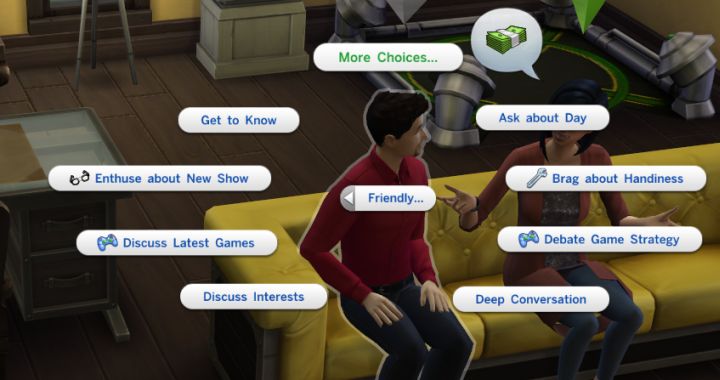 Sims 4 Video Gaming Skill Social Interactions